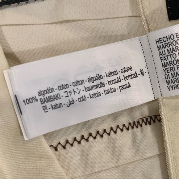 🎨 ZARA ZW Collection Printed Pleated Midi Skirt Colorful Abstract Painting M - Picture 15 of 16